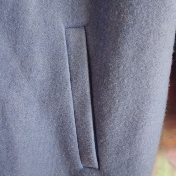 Old Navy Blue Oversized Soft-Brushed Button-Front Coat Size XL - Picture 7 of 8